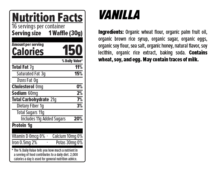 Honey Stinger Waffle Vanilla