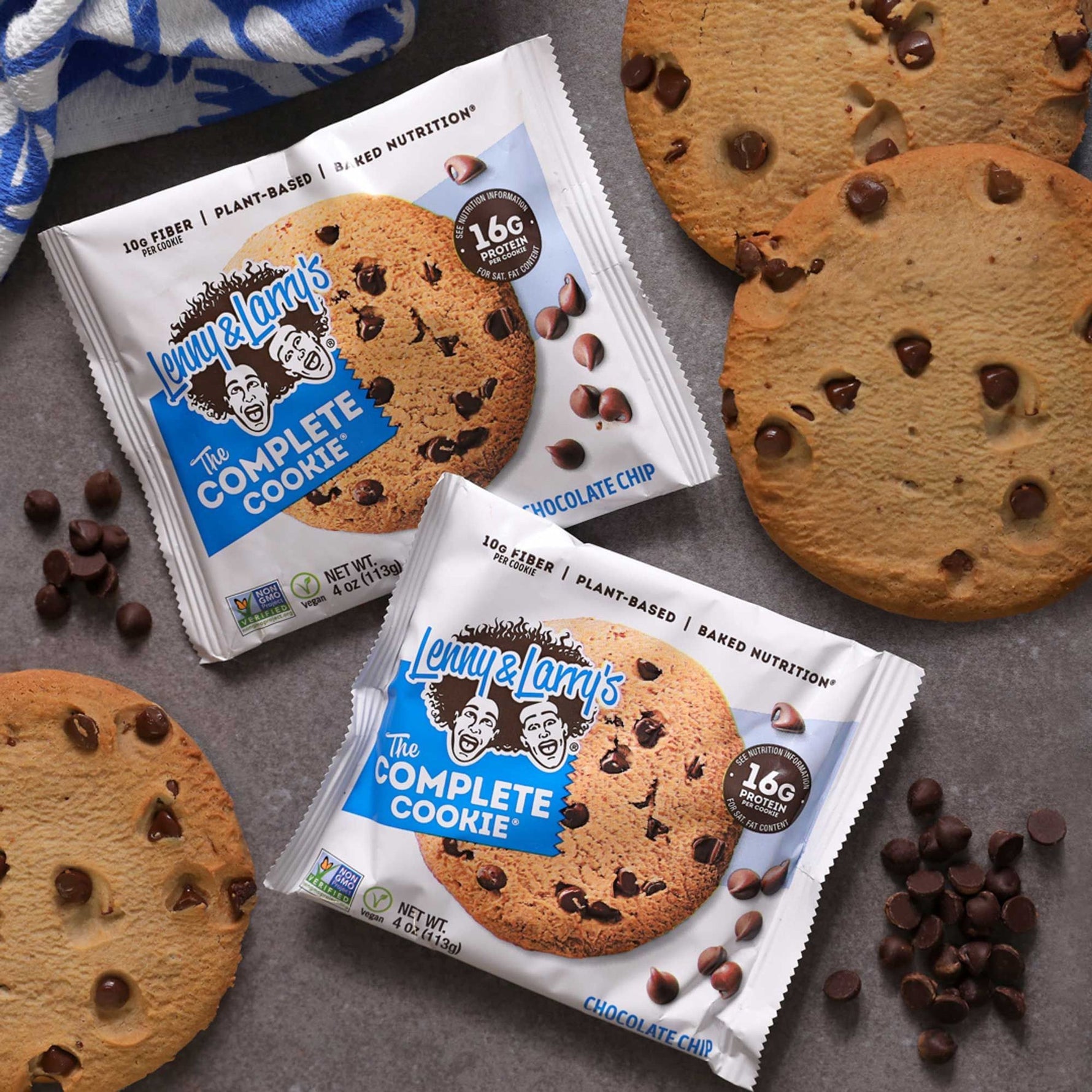 Lenny & Larry´s The Complete Cookie 57gr Mix Sabores C/12 pz