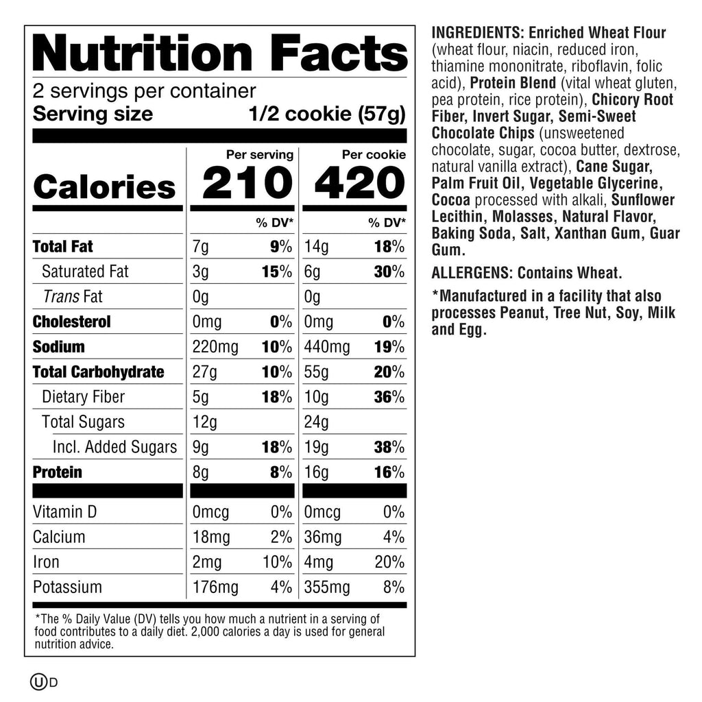 Lenny & Larry´s The Complete Cookie 57gr Mix Sabores C/12 pz