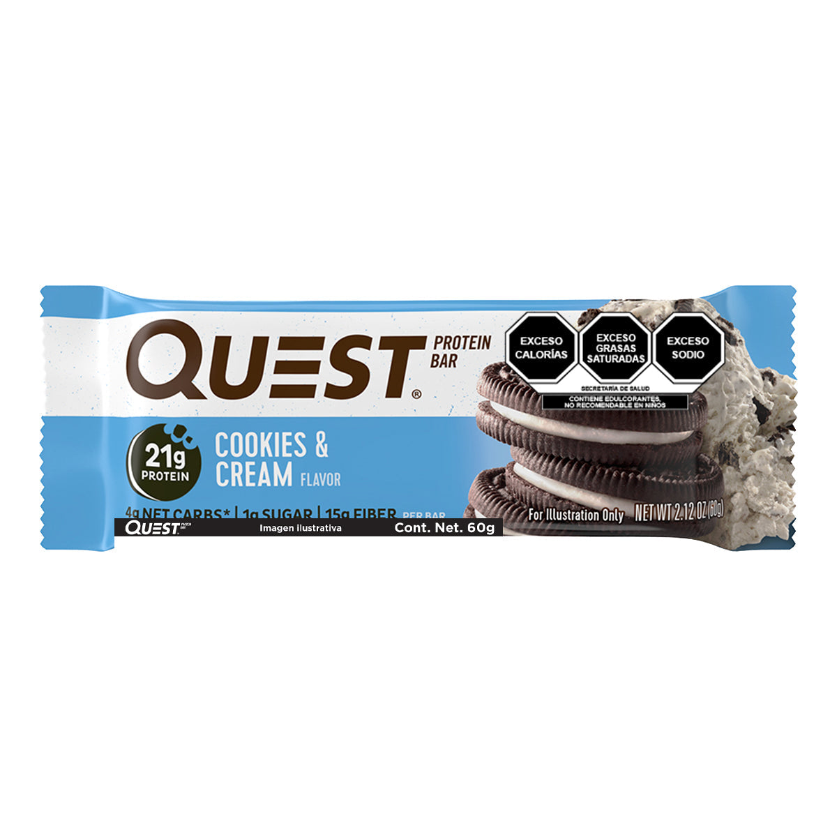 Quest Bar Cookies and Cream